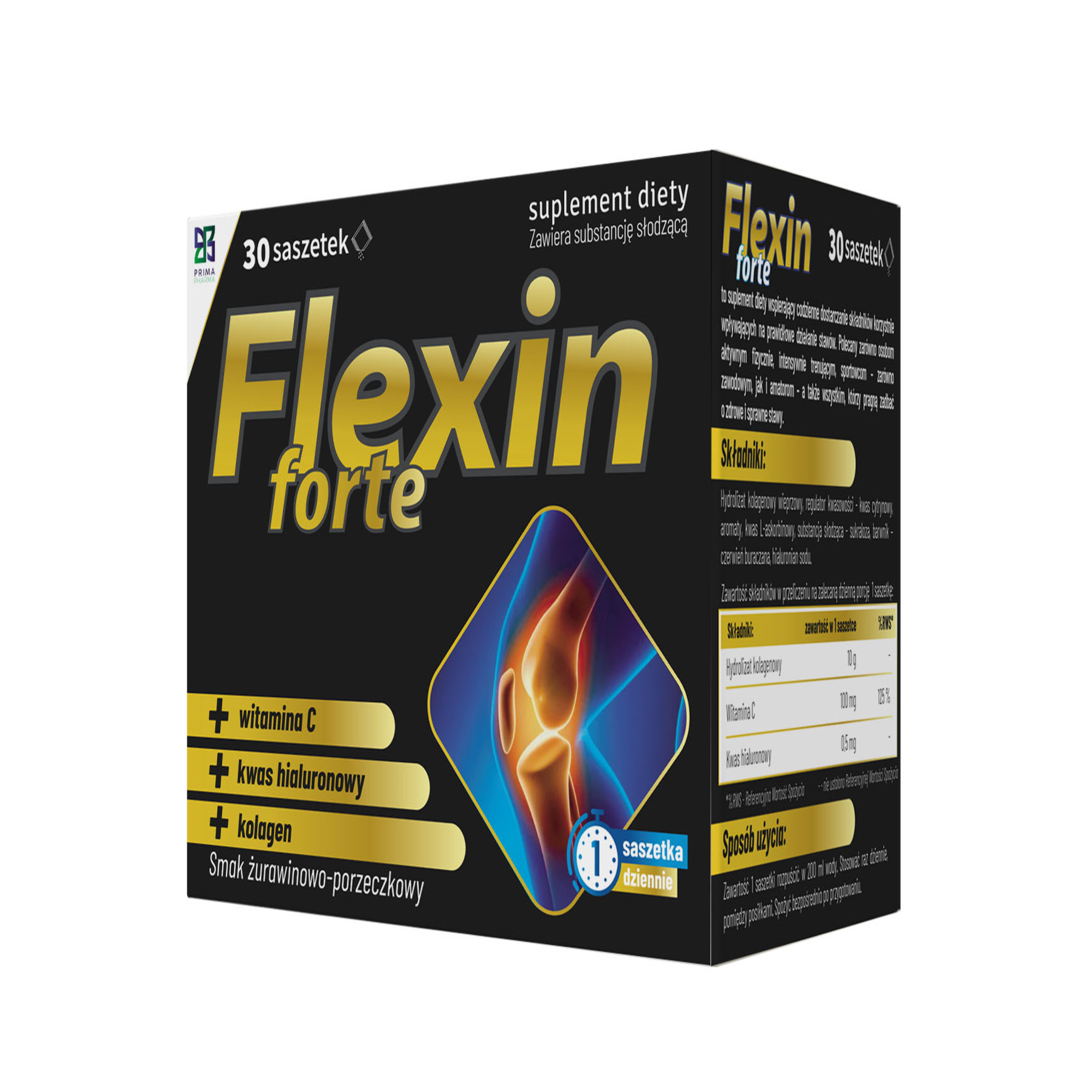 Flexin forte, saszetki, 30 sztuk zdjęcie