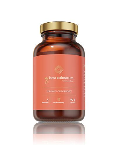 MyBestColostrum smak malinowy, proszek, 90 g zdjęcie