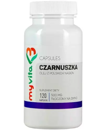 MyVita Czarnuszka 120 kapsułek zdjęcie