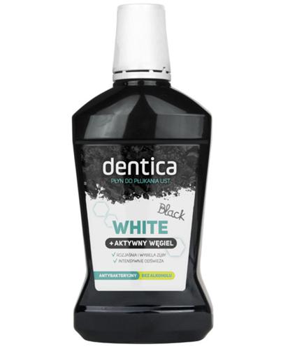 Dentica Black Płyn do płukania jamy ustnej z aktywnym węglem, 500 ml  zdjęcie