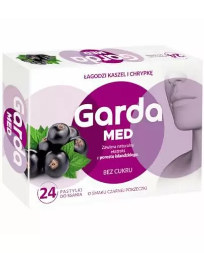 Garda MED 24 pastylki do ssania zdjęcie