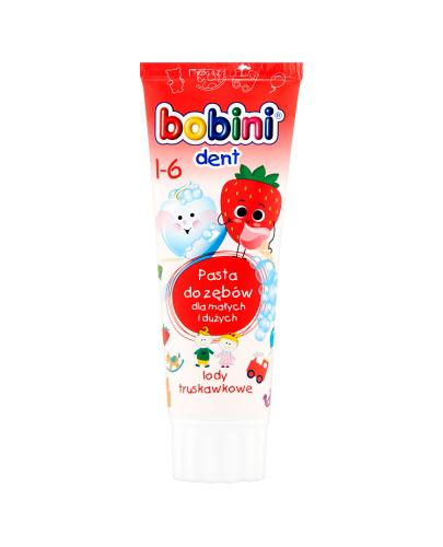 BOBINI Pasta do zębów dla dzieci powyżej 1 roku życia - 75 ml zdjęcie