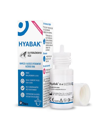 Hyabak, krople dla podrażnionych oczu, 10 ml zdjęcie