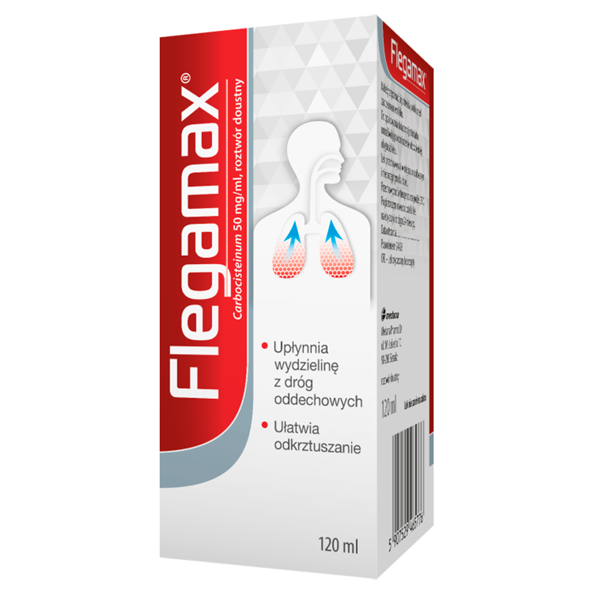 Flegamax 50 mg/ml roztwór doustny 120 ml zdjęcie