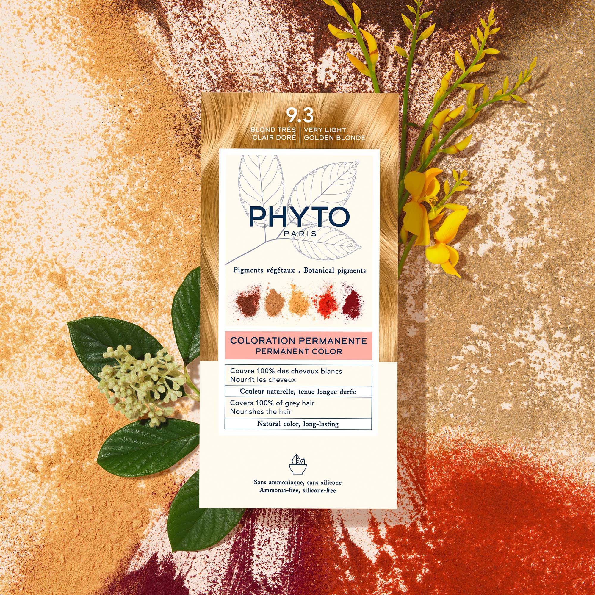Phyto PhytoColor Farba do włosów 9.3 Very Light Golden Blond - 1 szt. - cena, opinie, stosowanie