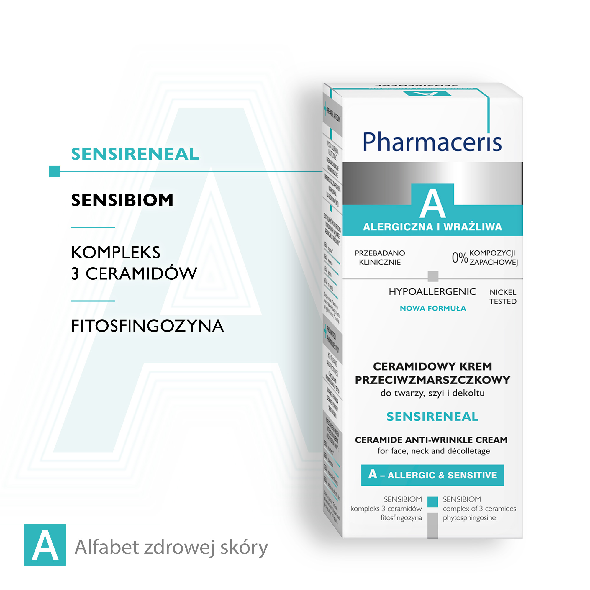 PHARMACERIS A SENSIRENEAL Regenerujący Krem Przeciwzmarszczkowy do twarzy - 30 ml
