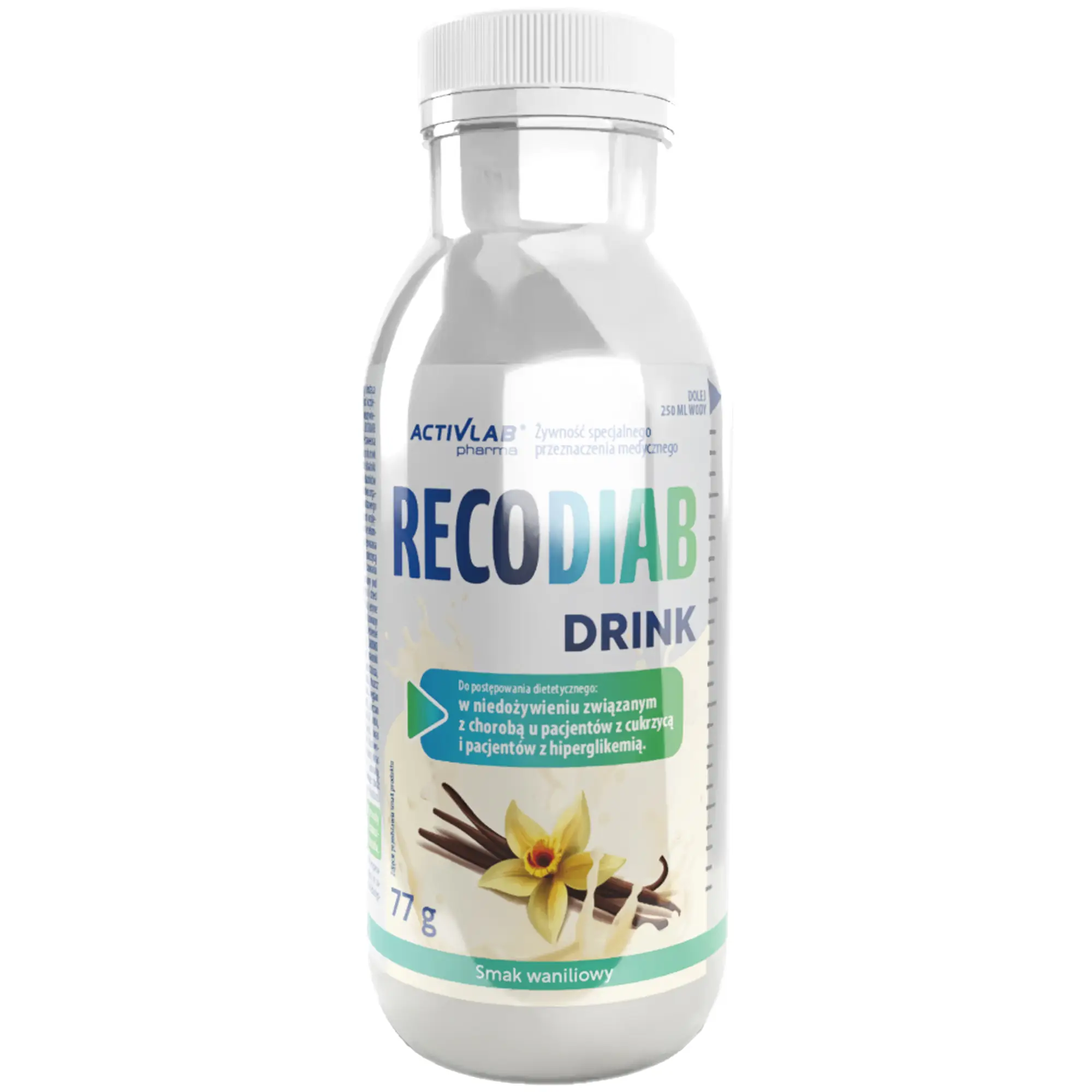 Recodiab, wanilia, butelka, 77 g zdjęcie