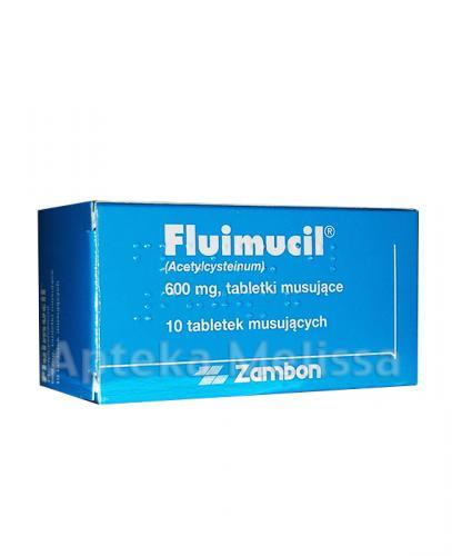 FLUIMUCIL 600 mg, 10 tabletek zdjęcie