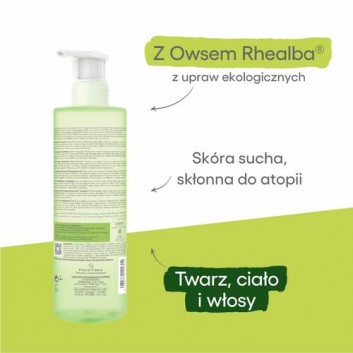 A-derma Exomega Control Skóra sucha skłonna do atopii Żel emolient do mycia 2 w 1 przeciw drapaniu od 1. dnia życia - Ciało & włosy, 500 ml