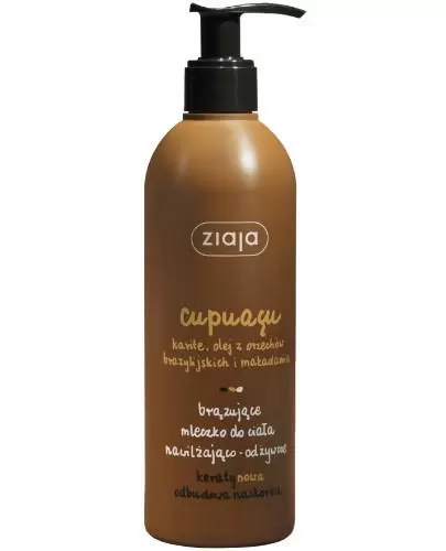 Ziaja Cupuacu brązujące mleczko do ciała nawilżająco-odżywcze 300 ml zdjęcie