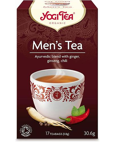 Yogi Tea Organic MEN'S TEA Dla mężczyzny BIO - 17 sasz. - cena, opinie, właściwości zdjęcie