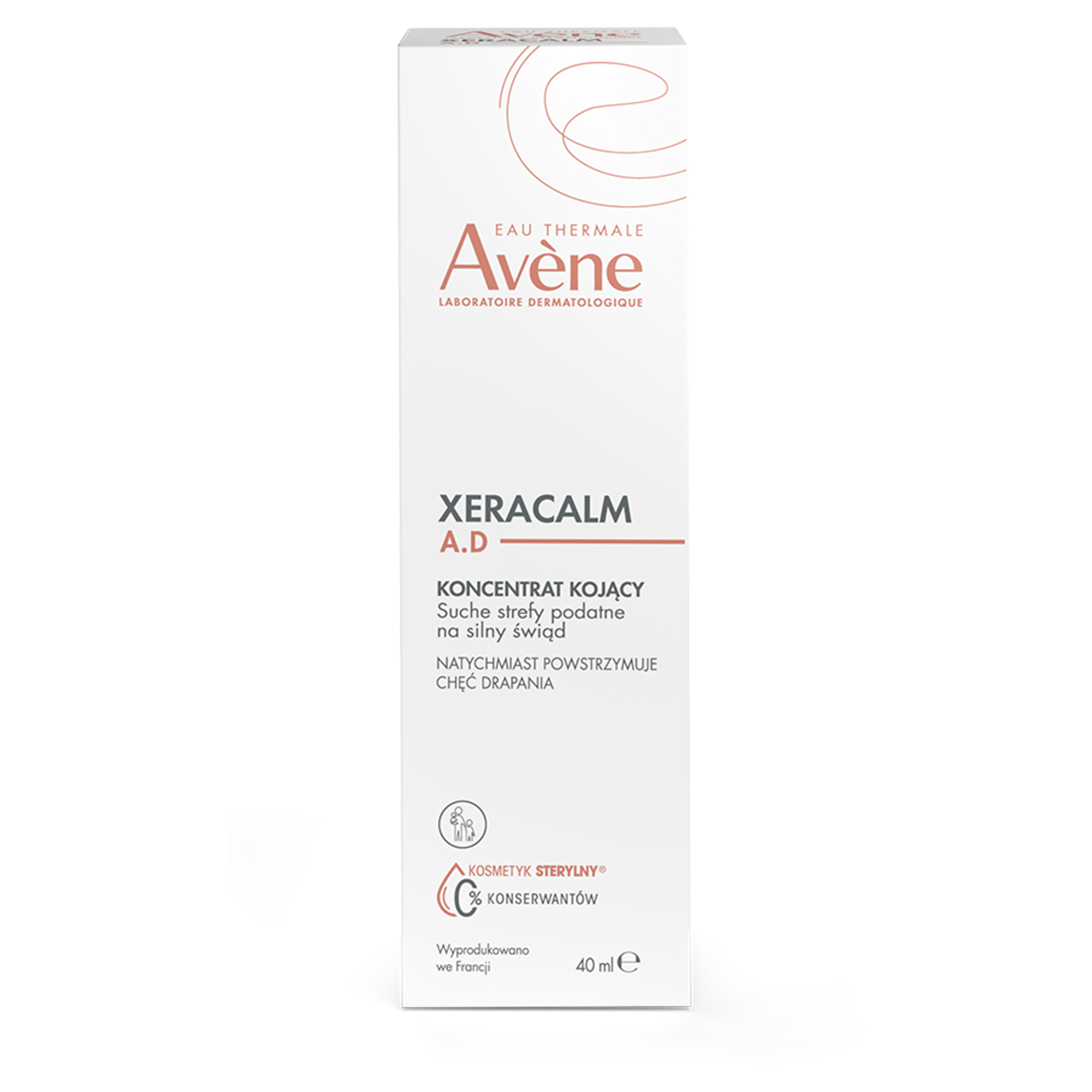 Avene, Xeracalm A.D, Koncentrat kojący, 40 ml zdjęcie