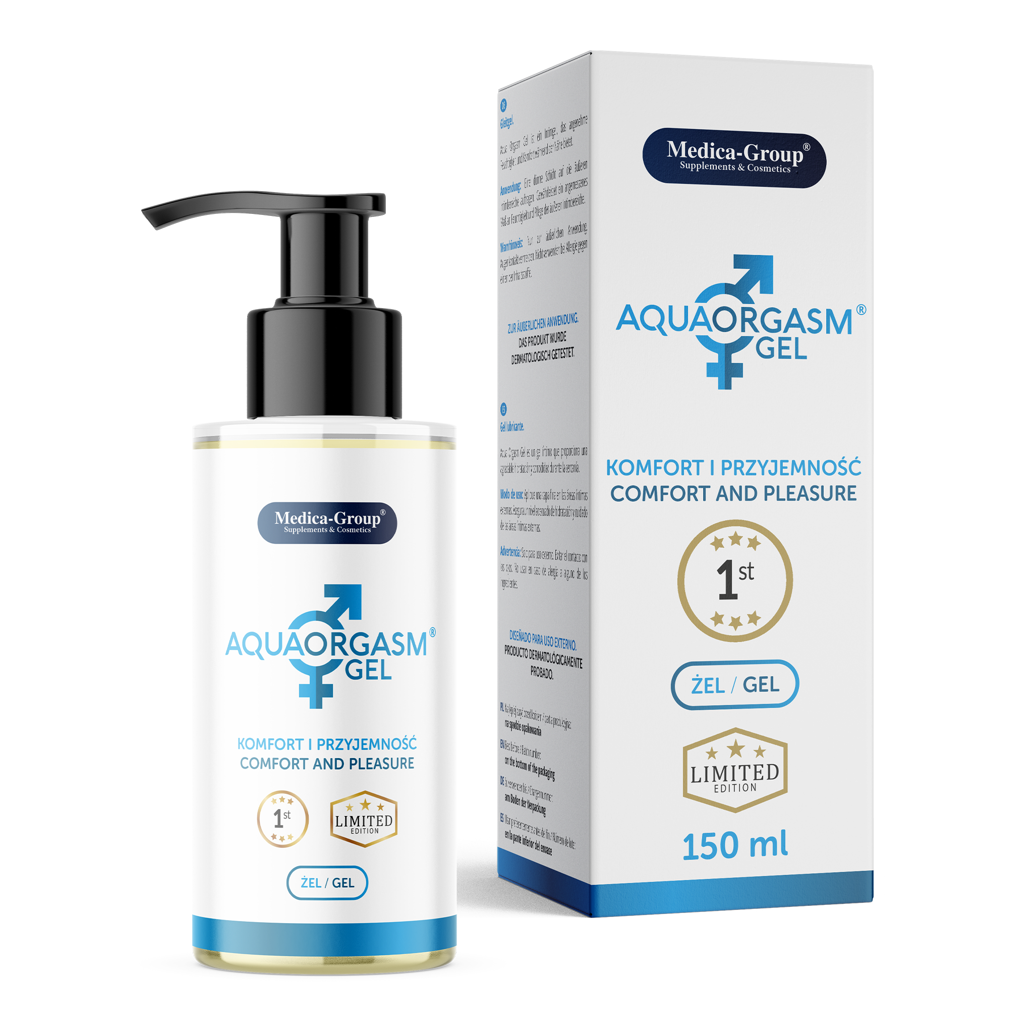 Medica-Group Aqua Orgasm Gel żel poślizgowy pobudzający doznania 150 ml