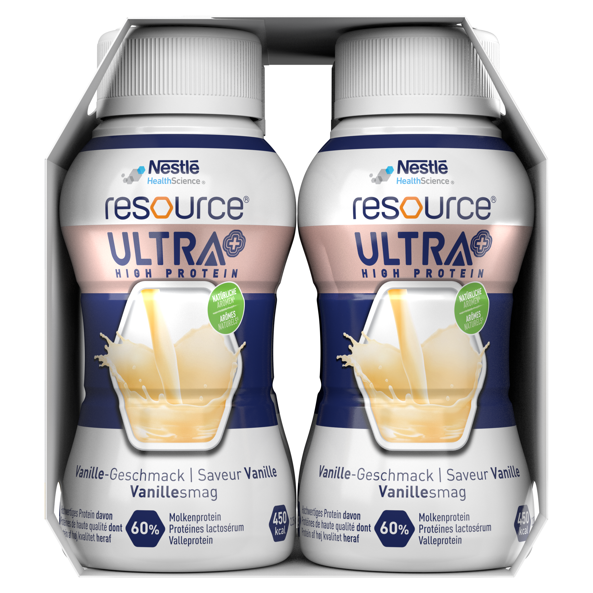 Nestle Resource Ultra + Wanilia, 4 x 200 ml