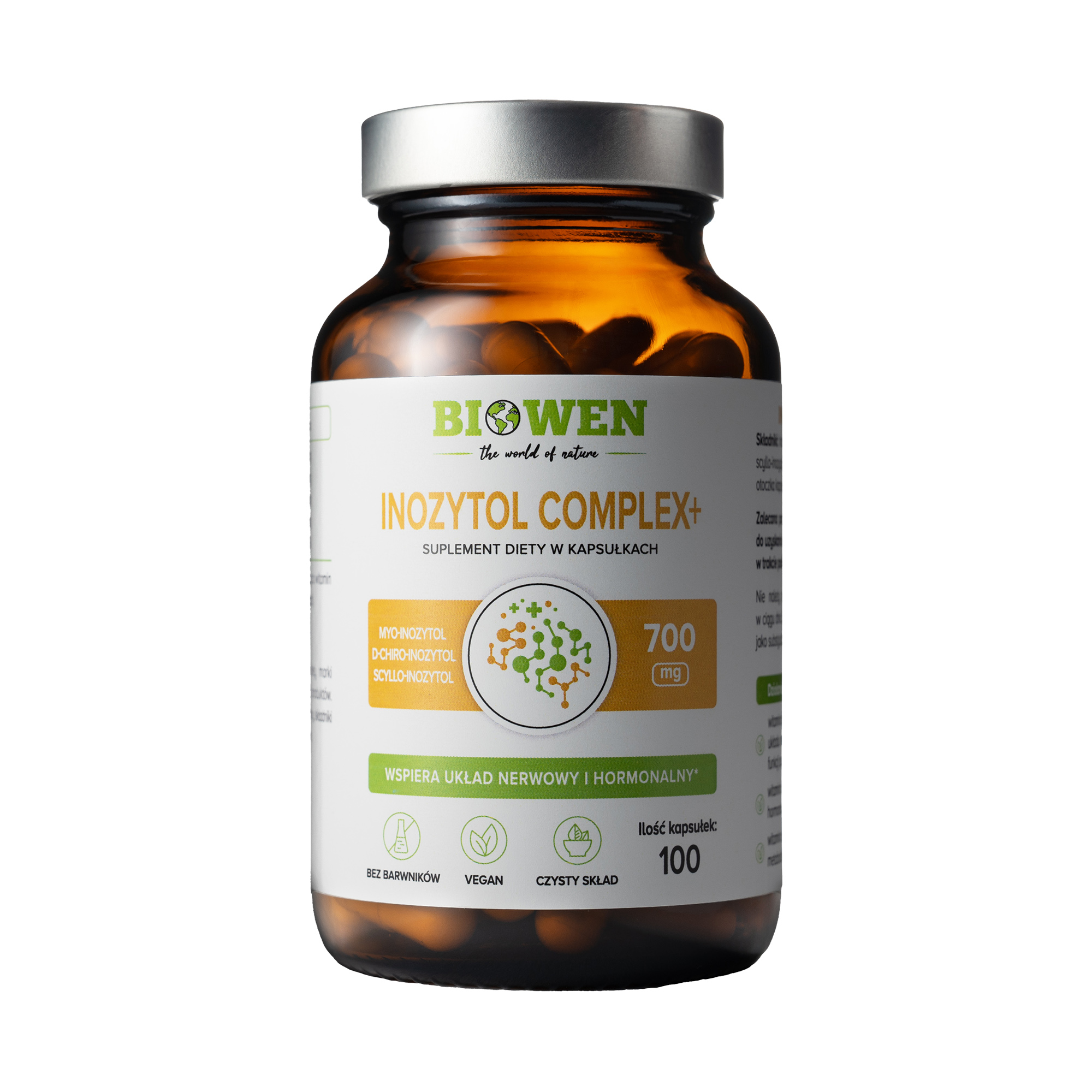 Biowen Inozytol Complex+ 100 kapsułek zdjęcie