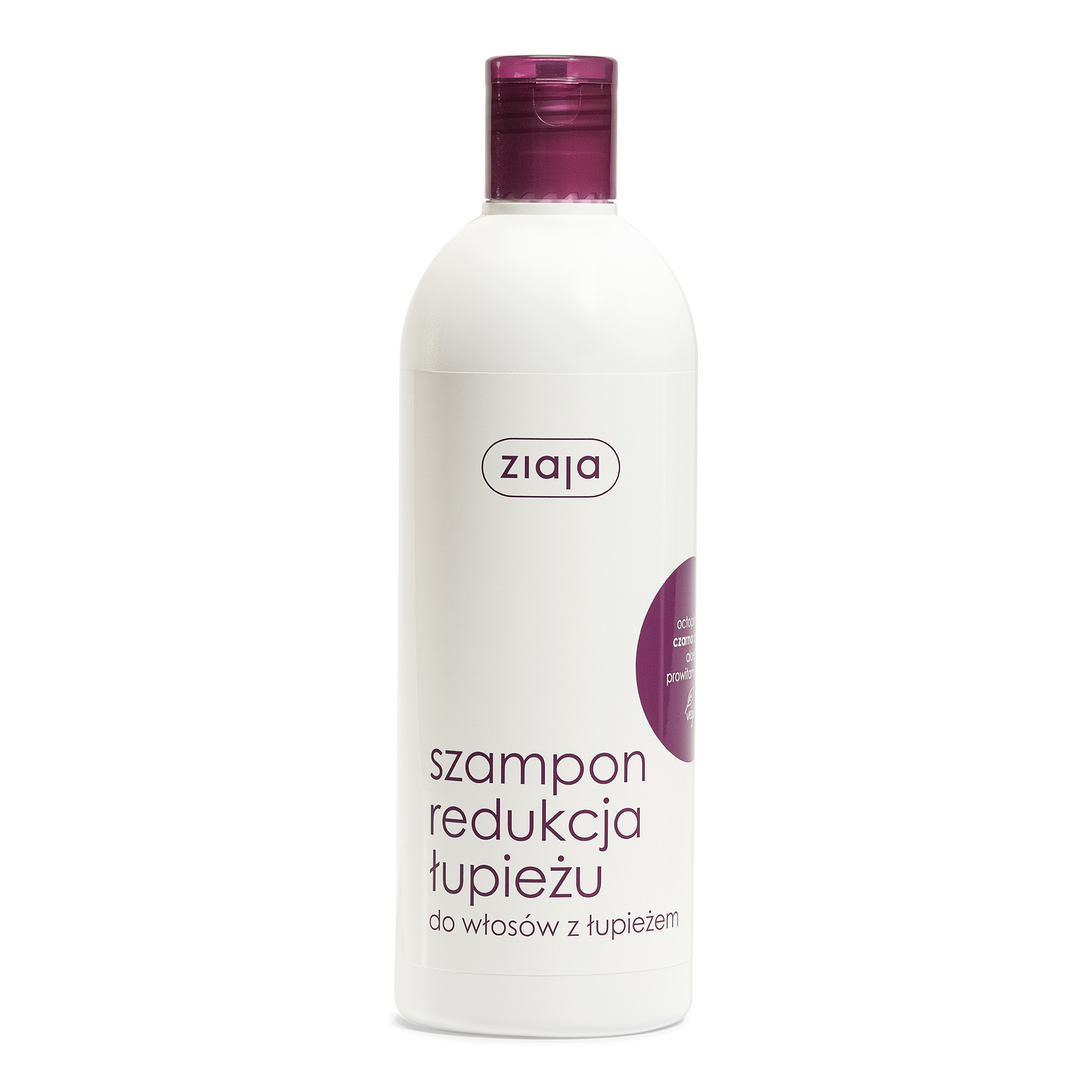 Ziaja Szampon Redukcja Łupieżu czarna rzepa, 400 ml zdjęcie