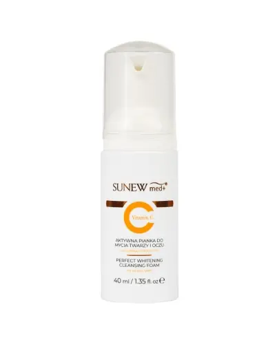 SunewMed+ Vitamin C, Pianka do mycia twarzy i oczu aktywna, 40 ml zdjęcie