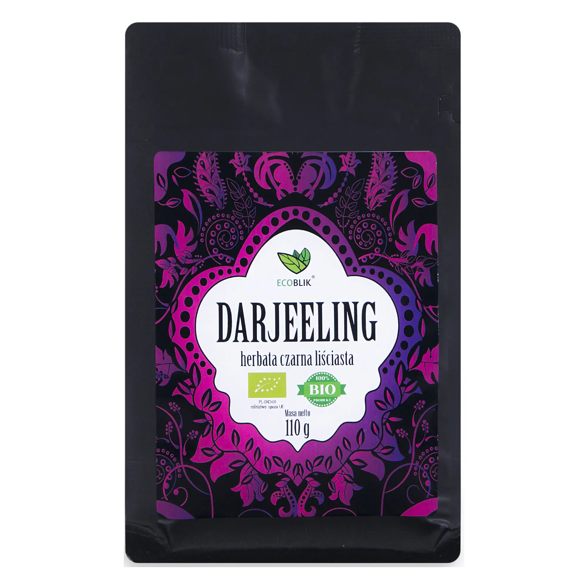 Ecoblik, Herbata Darjeeling Eko, 110 g zdjęcie