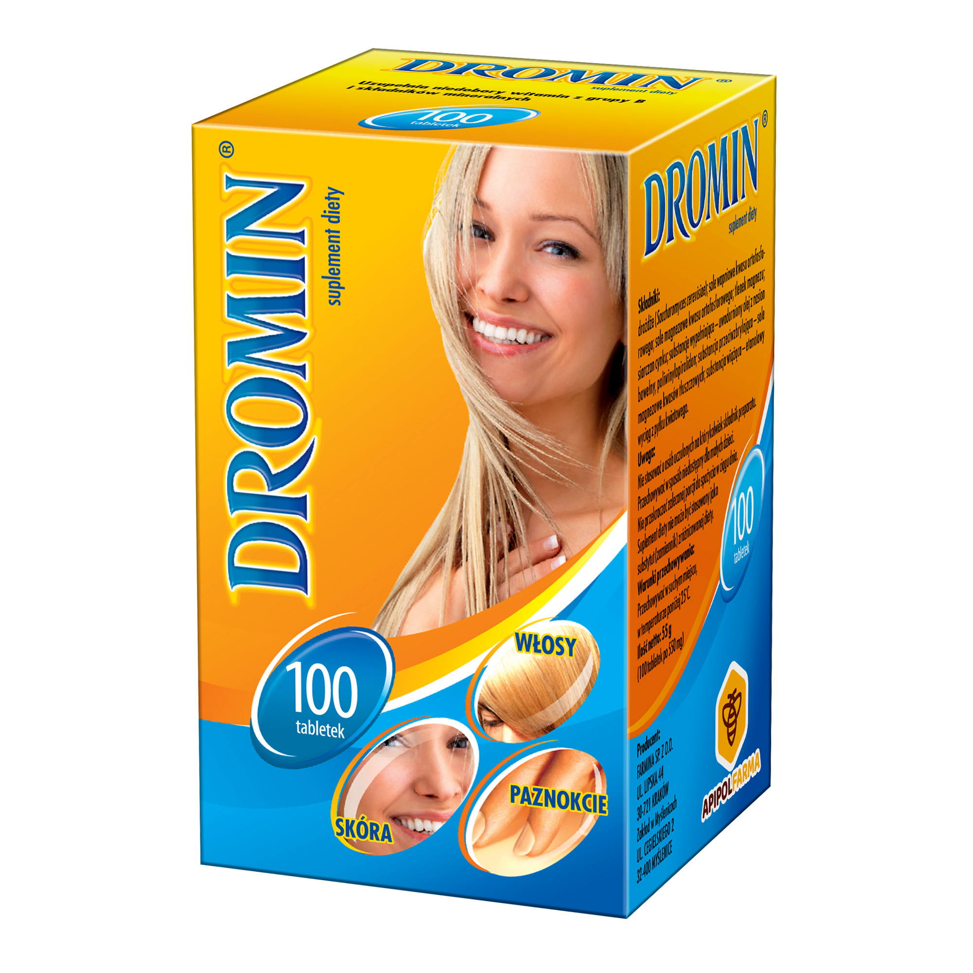 Dromin 100 tabletek zdjęcie