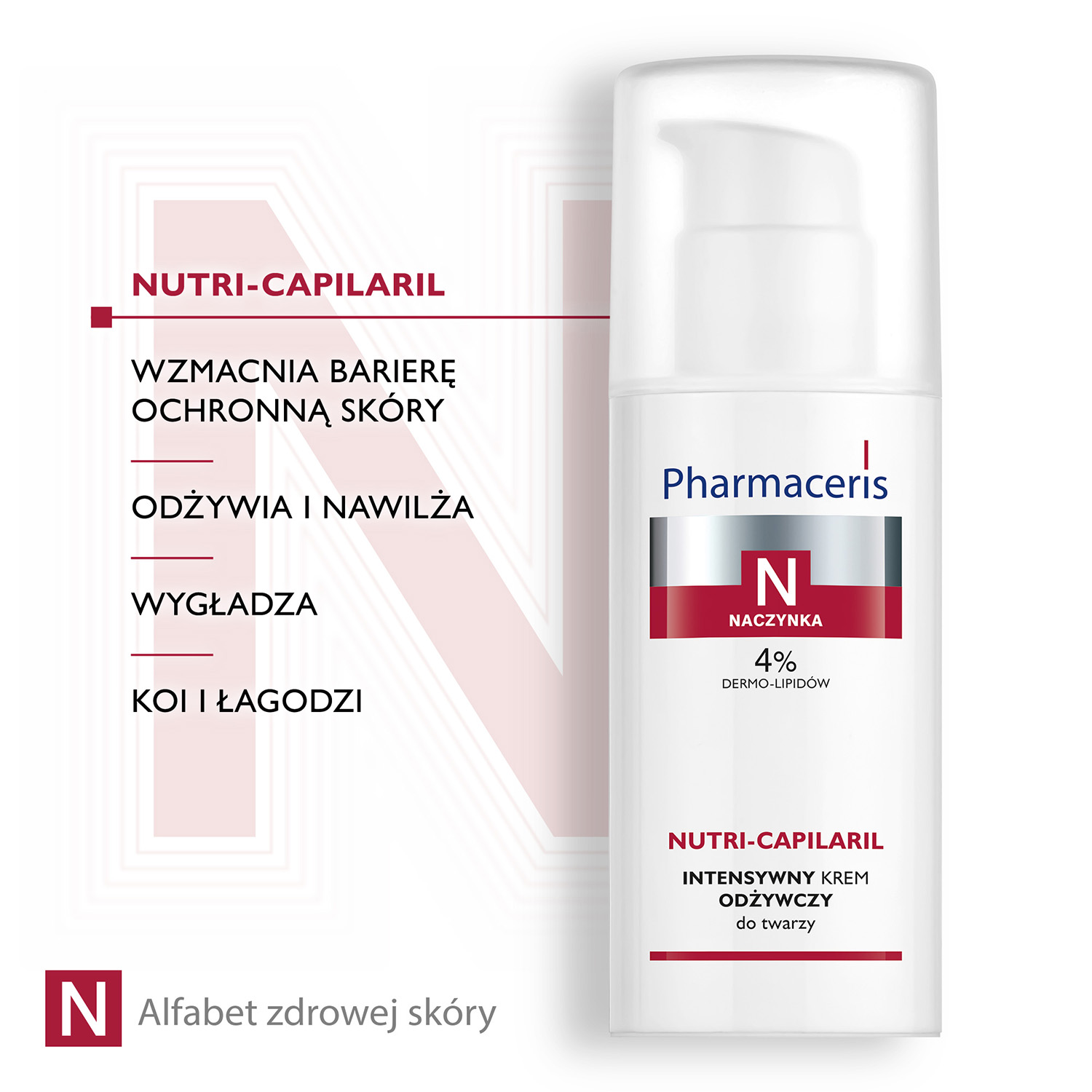 Pharmaceris N Nutri-Capilaril, intensywny krem odżywczy, 50 ml