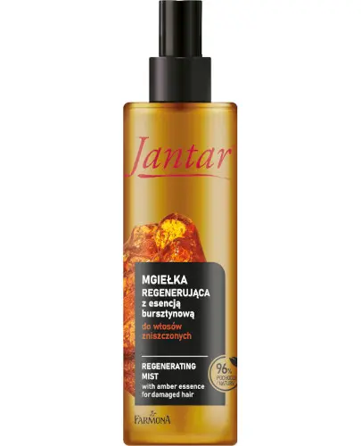 Jantar Mgiełka regenerująca z esencją bursztynową do włosów zniszczonych, 200 ml zdjęcie