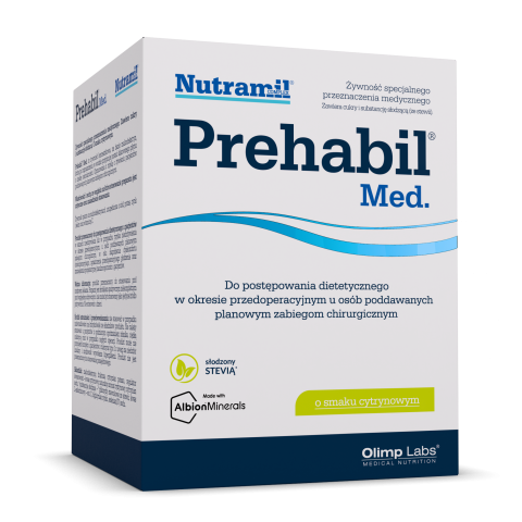 PreHabil Med smak cytrynowy, saszetki, 6 sztuk zdjęcie