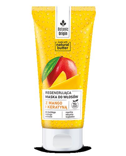 Ideepharm Botanic Origin Maska do włosów regenerująca z mango i keratyną 200 ml zdjęcie