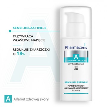 Pharmaceris A Sensi-Relastine-E krem peptydowy SPF20 napinająco ujędrniający 50 ml
