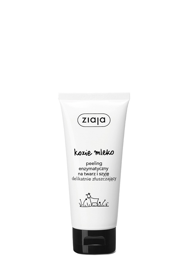 ZIAJA KOZIE MLEKO Peeling enzymatyczny na twarz i szyję, 75 ml zdjęcie