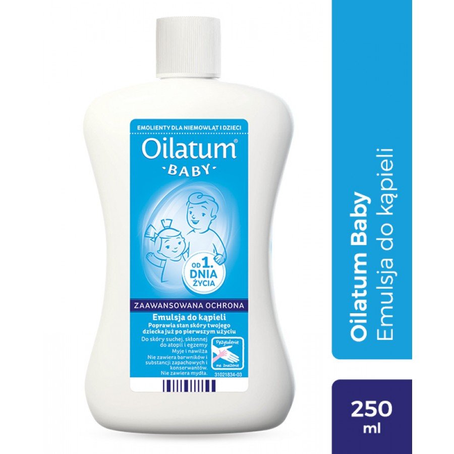 OILATUM BABY Emulsja do kąpieli dla dzieci, 250 ml 