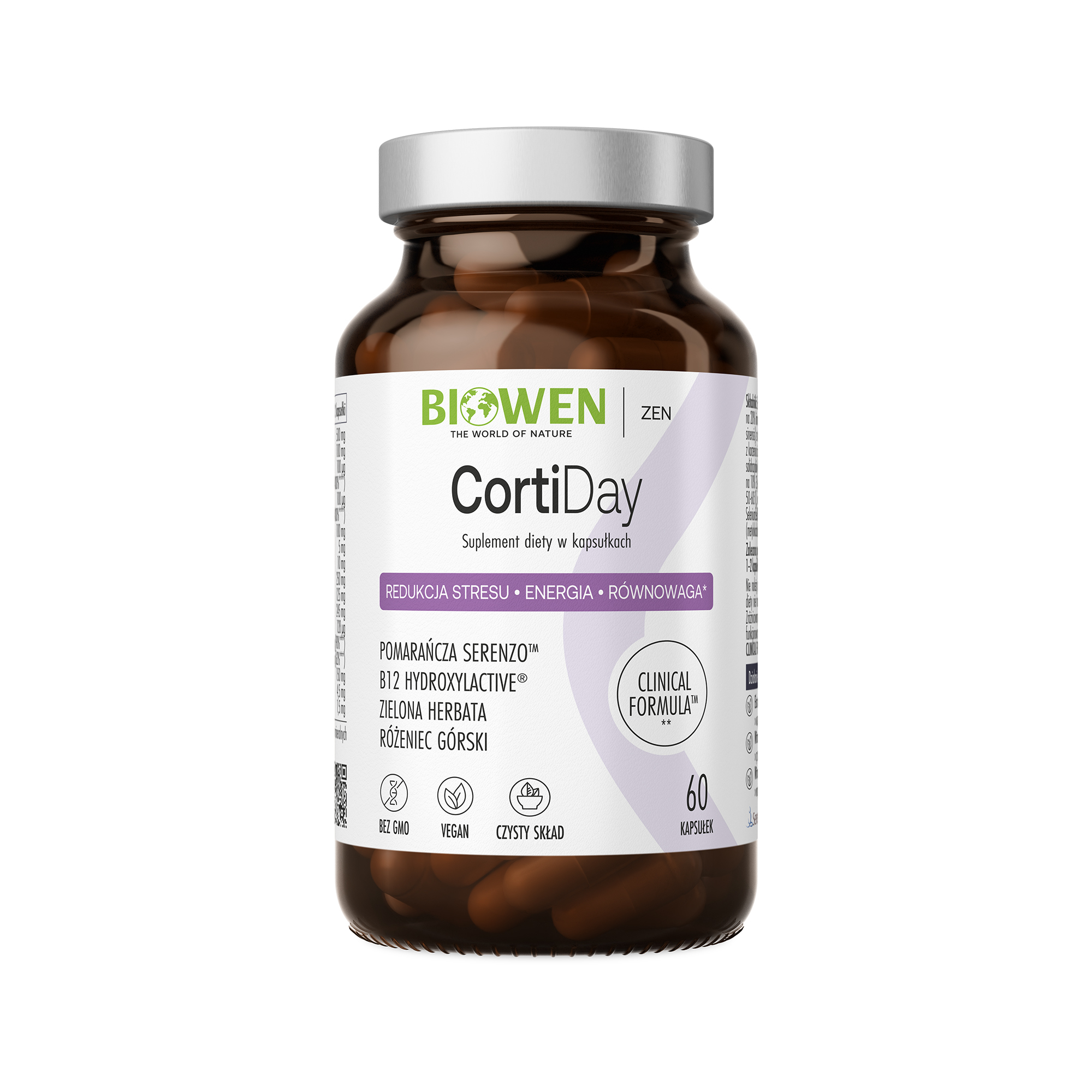 Biowen, CortiDay, 60 kapsułek zdjęcie