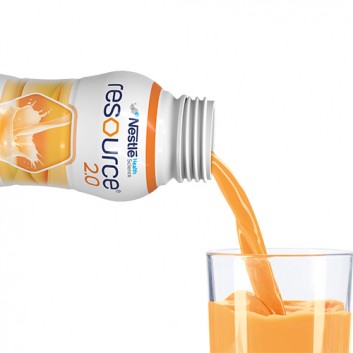 Resource 2.0 preparat odżywczy w płynie smak morelowy 4x 200 ml