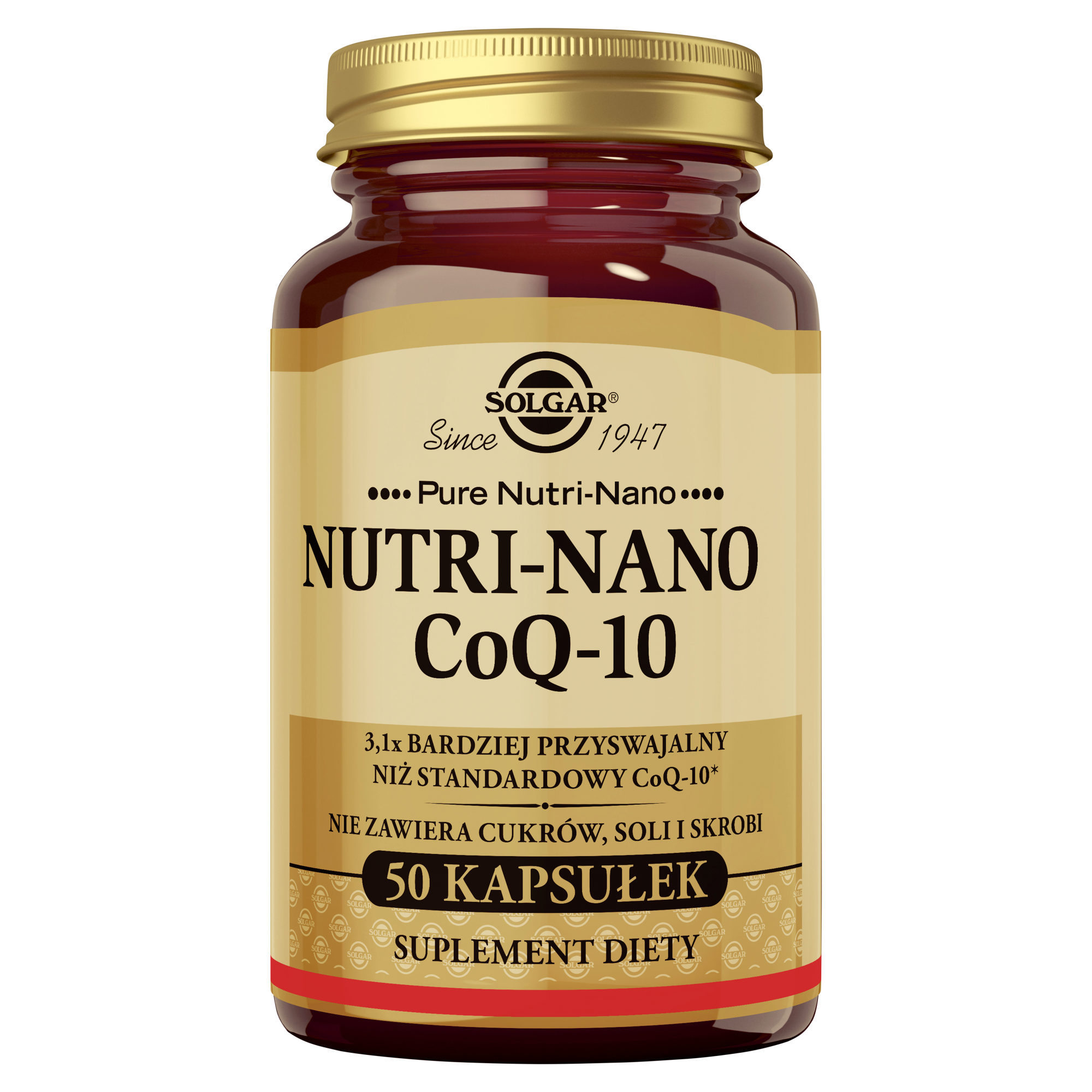 SOLGAR NUTRI NANO COQ-10 - 50 kaps. zdjęcie