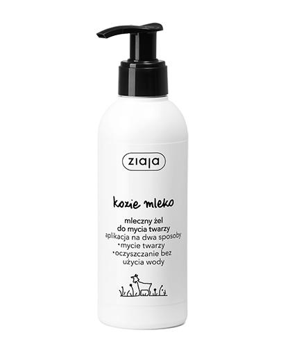 ZIAJA KOZIE MLEKO Mleczny żel do mycia twarzy, 200 ml zdjęcie