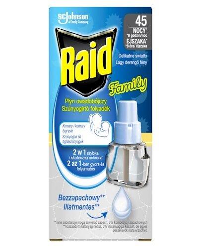 Raid Family Płyn owadobójczy przeciw komarom bezzapachowy 27 ml zdjęcie
