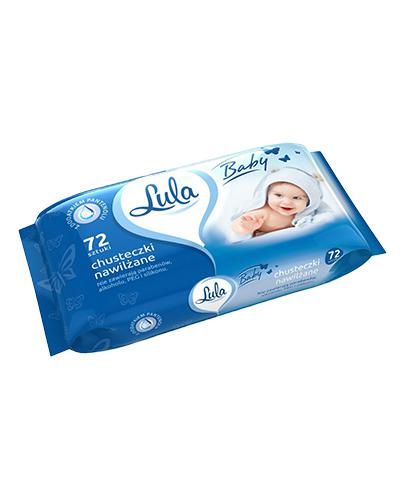 Lula Baby Chusteczki nawilżane z pantenolem, 72 sztuki zdjęcie