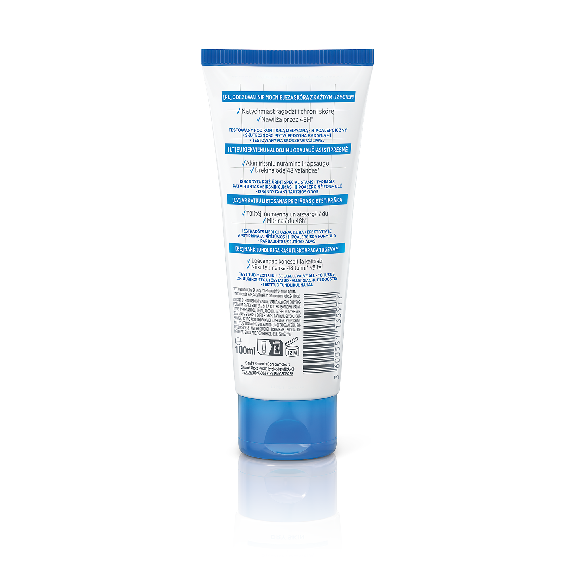 Mixa Ceramide Protect Nawilżający krem do rąk, 100 ml