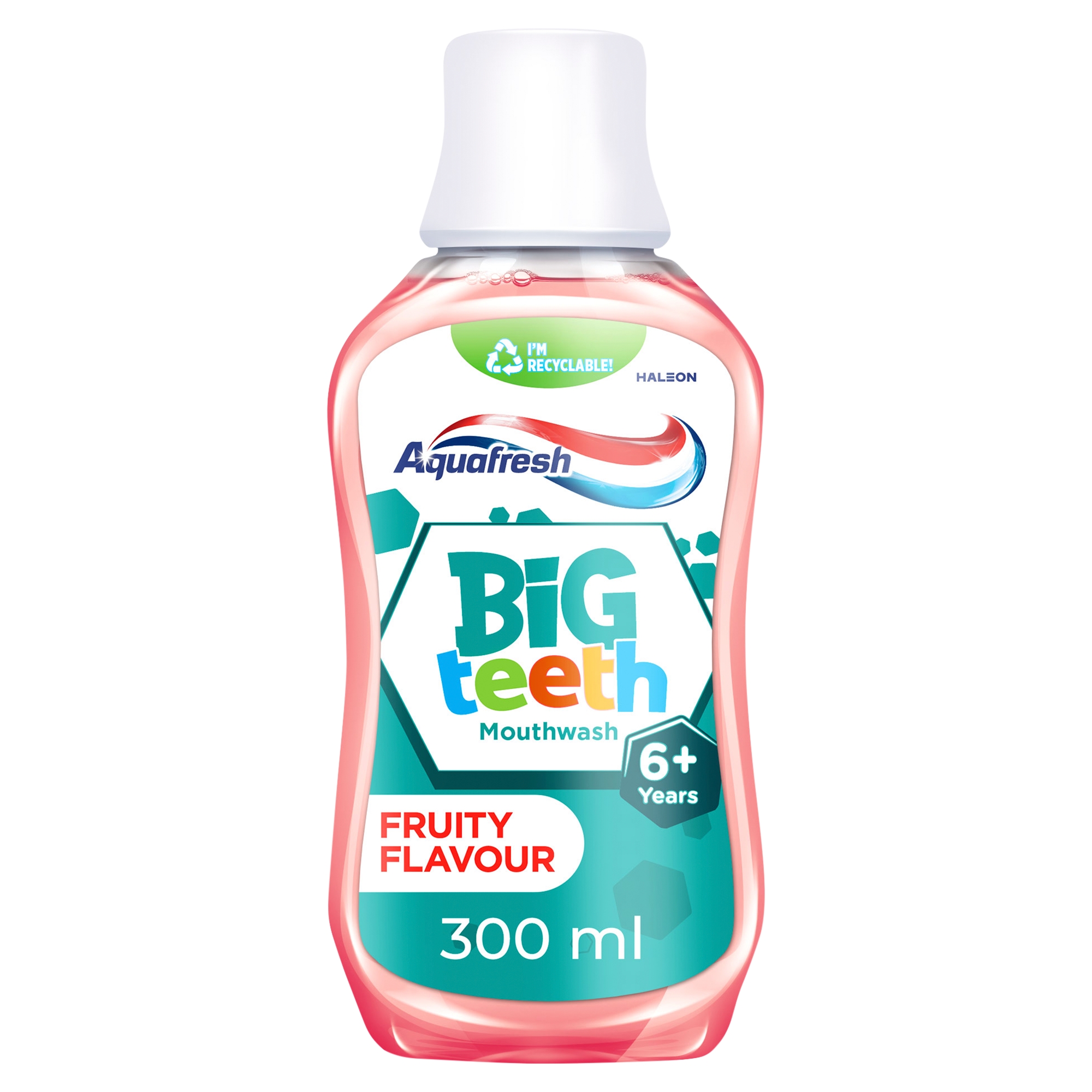 Aquafresh Big teeth 6+ płyn do płukania jamy ustnej 300 ml zdjęcie