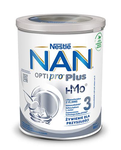 Nestle Nan Optipro Plus 3 HMO, produkt na bazie mleka dla małych dzieci, 800 g zdjęcie
