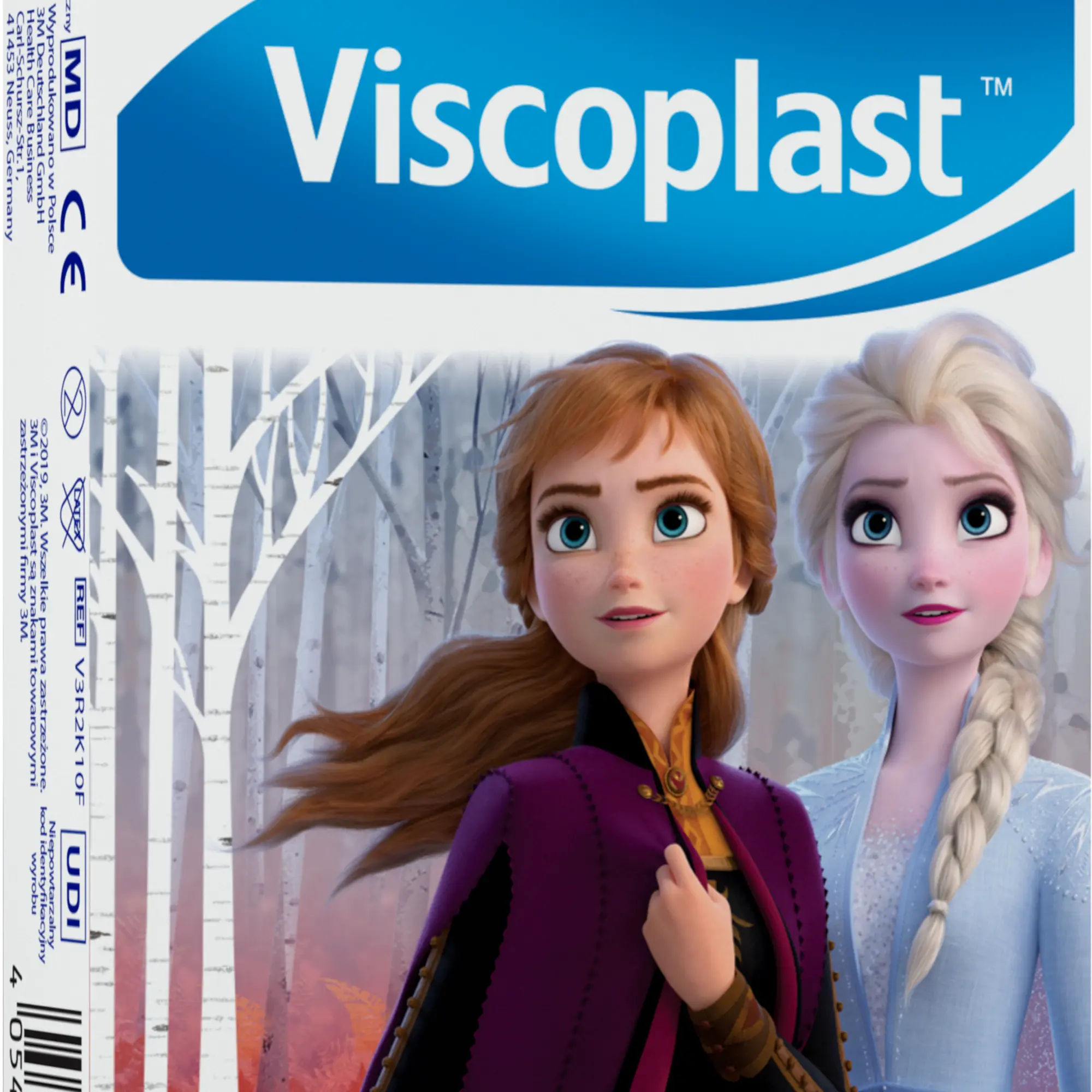 Viscoplast Kraina Lodu zestaw plastrów 10 sztuk