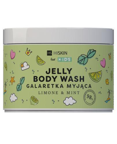 Hiskin Kids Galaretka do kąpieli zielona, 150 ml  zdjęcie