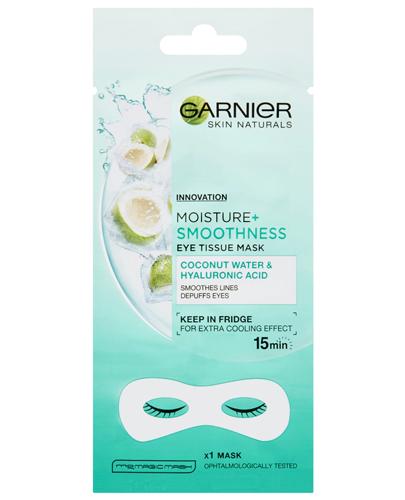 Garnier Skin Naturals Wygładzająca zmarszczki maska na tkaninie pod oczy - 6 g - cena, opinie, właściwości zdjęcie