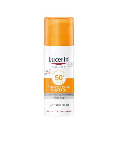 Eucerin Sun Photoaging Control SPF 50+ Fluid ochronny przeciw fotostarzeniu się skóry, 50 ml zdjęcie
