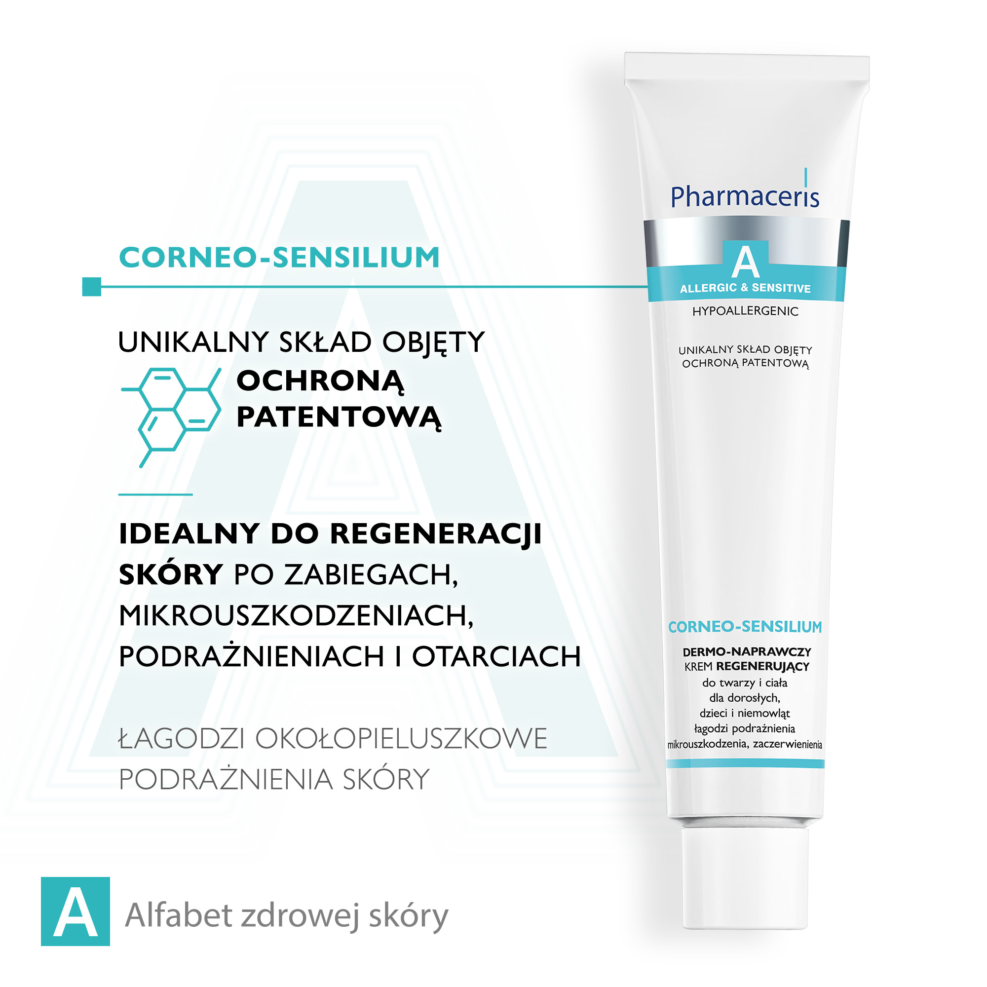 PHARMACERIS A CORNEO-SENSILIUM, naprawczy krem łagodzący, 75 ml