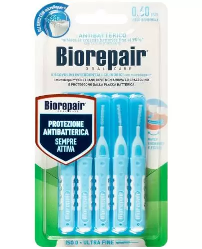 Biorepair ultracienkie cylindryczne szczoteczki międzyzębowe 0,60 mm 5 sztuk zdjęcie