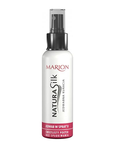 Marion Jedwabna Kuracja Natura Silk Jedwab w spray'u - 130 ml - stosowanie zdjęcie