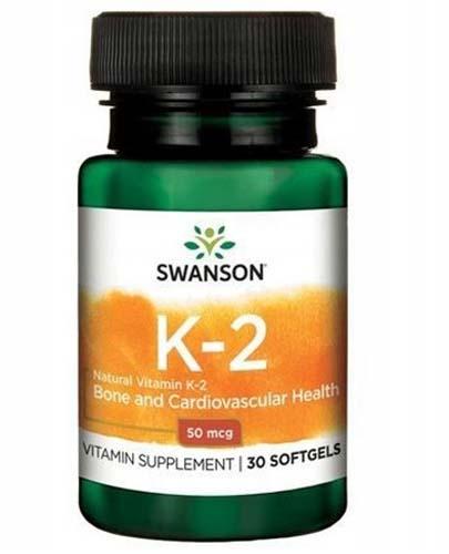 SWANSON Witamina K2 50 mcg - 30 kaps. zdjęcie