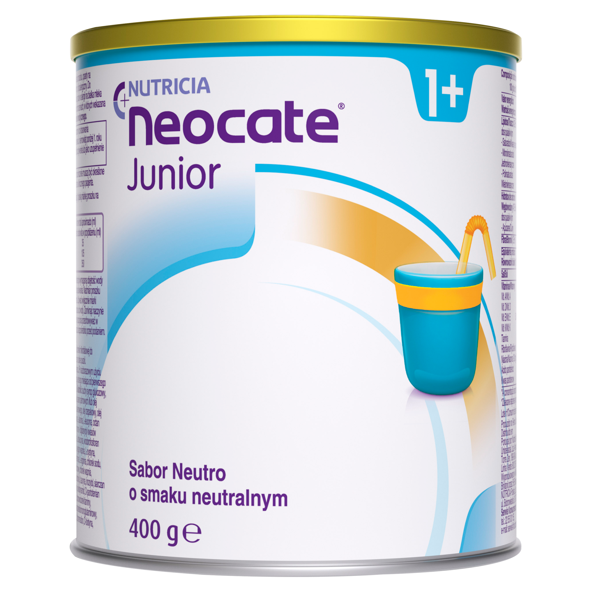 Neocate Junior o smaku neutralnym, 400 g  zdjęcie