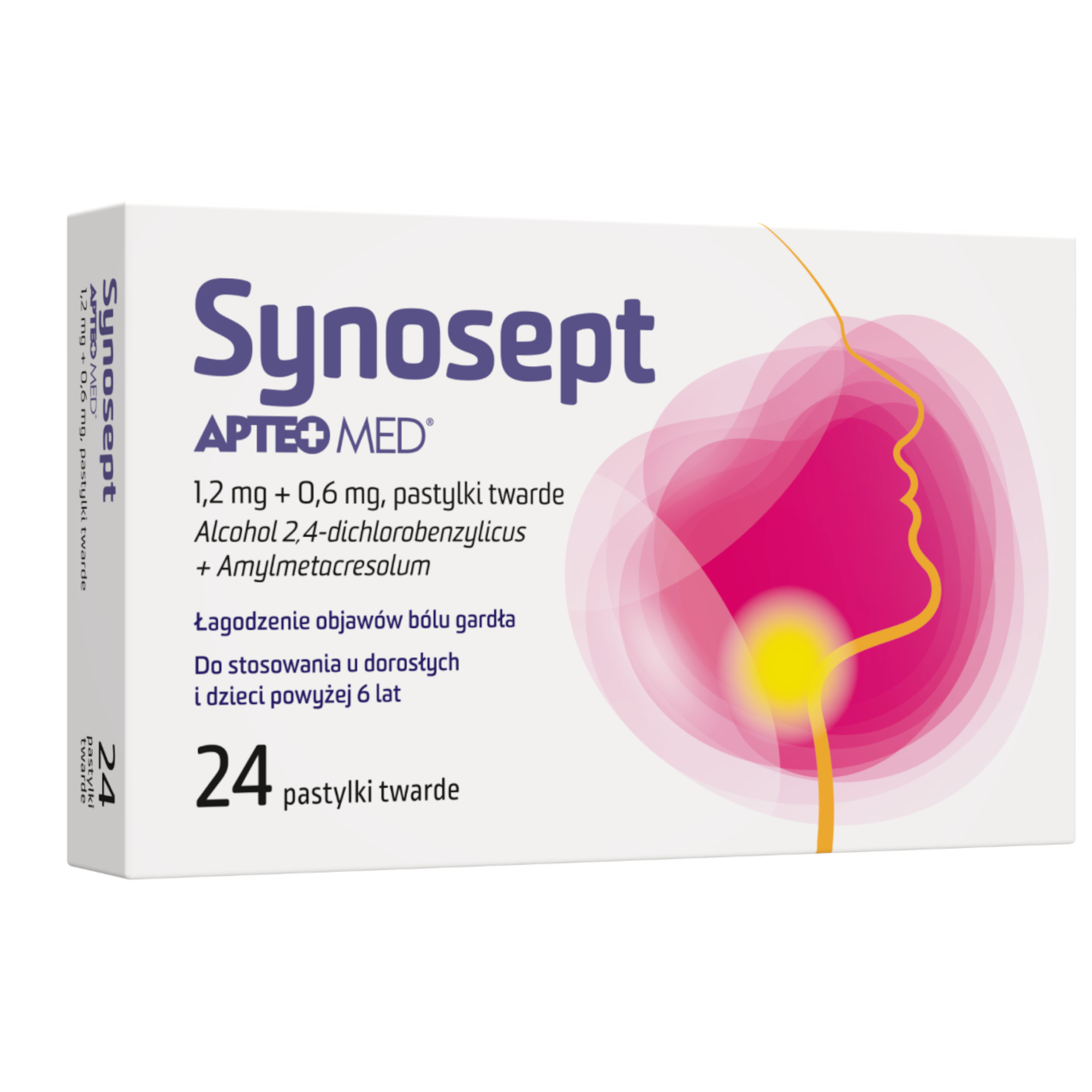 Apteo Med Synosept, pastylki, 24 sztuki zdjęcie
