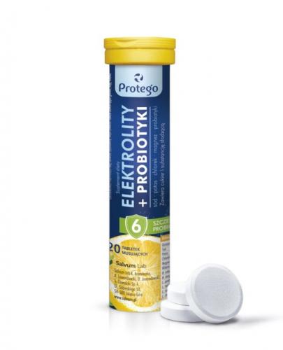 Protego Elektrolity + Probiotyki, 20 tabletek musujących zdjęcie